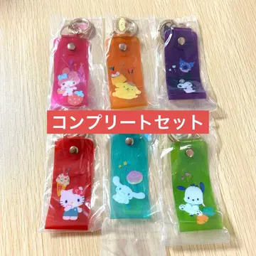 [ 컴플리트 ] 산리오 미니 참 포함 비닐 키링
