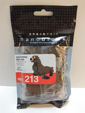 나노블록 캘리포니아 물개