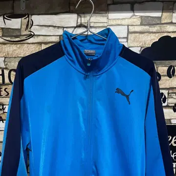 PUMA 집업 저지 파랑