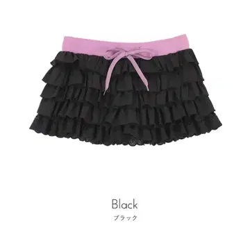 miette 레이어드 프릴 미니 스커트