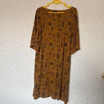 marble sud 7부 소매 원피스