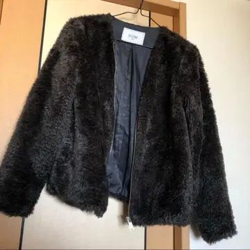 슬로브 이에나 IENA 아우터 자켓 퍼