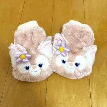 상하이 디즈니 리나벨 복슬복슬 장갑 미튼