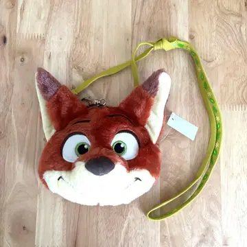 새상품 택 포함 주토피아 닉 코인 케이스 패스 케이스 지갑 숄더