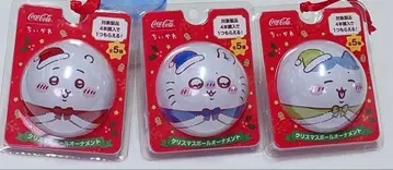 치이카와 크리스마스 볼 오너먼트 3종 세트