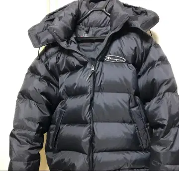 Champion 다운 자켓 블랙 2XL