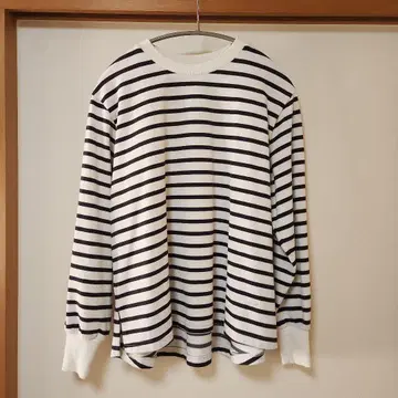 크로커다일 코드 보더 긴팔 티셔츠 ( L )