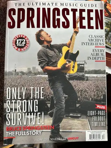 SPRINGSTEEN 특집호 172페이지 레어 잡지