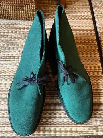 영국제 Clarks 클락스 다크 그린