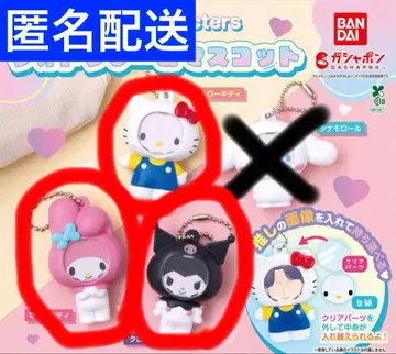 산리오 캐릭터즈 사진 프레임 마스코트 키티 마이멜로디 쿠로미