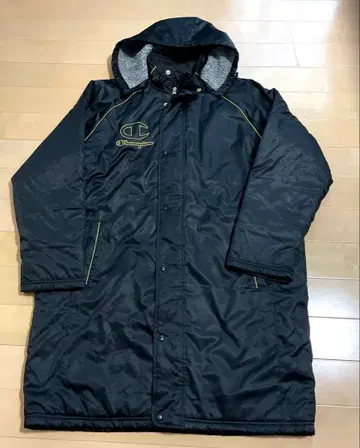 새상품급! 챔피온 벤치 코트 사이즈 O 충전솜 Campion 축구
