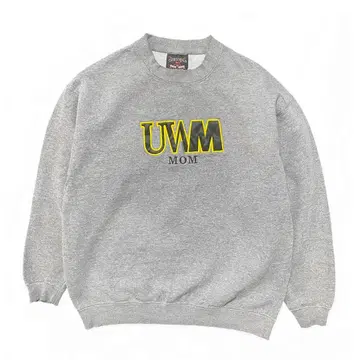 USA 구제 의류 위스콘신 대학교 칼리지 크루넥 맨투맨 트레이닝복