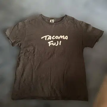 TACOMA FUJI RECORDS T셔츠 L 사이즈 블랙
