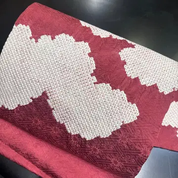 12-43 나고야 오비 9촌 새상품급 순수 실크 기모노 나고야 재단