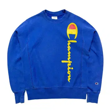 USA 구제 의류 챔피온 리버스 위브 맨투맨 플로키 프린트