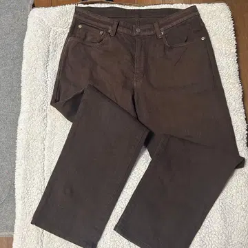 EDWIN 에드윈 브라운 스트레이트 남성용 데님 팬츠 청바지