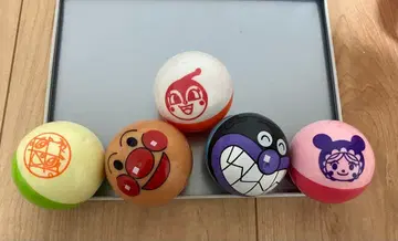 호빵맨 캐릭터 공 5개 세트