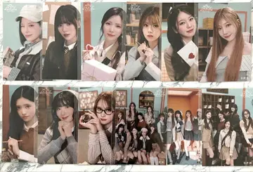 [ 12종 세트 ] NiziU 온라인 FC 복권 E상 스티커 컴프