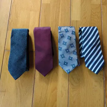 넥타이 세트 4개 세트