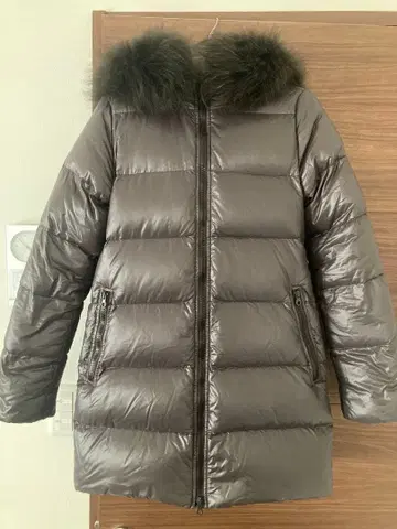 새상품급 DUVETICA 40 롱 다운 자켓