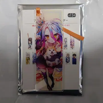 라이트 노벨전 2025 아크릴 책갈피 키링 노 게임 노 라이프 화이트