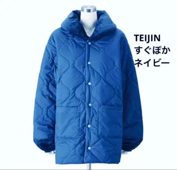 [ 새상품 ] 테이진 속난반텐 스구포카 리버서블 네이비 ( S~M )