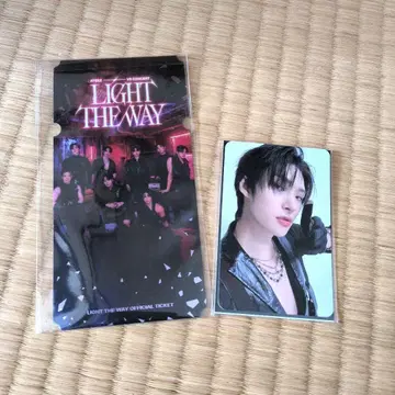ATEEZ VR 트레이딩 카드 LIGHT THE WAY 입장 특전 민기
