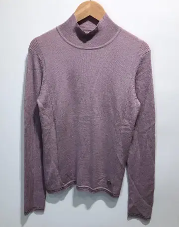 DAKS LONDON 실크 혼방 하이넥 니트 38 1215P2