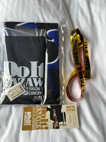 야자와 에이요시 DO IT! 2025 투어 SS석 혜택 굿즈 티켓 테이프