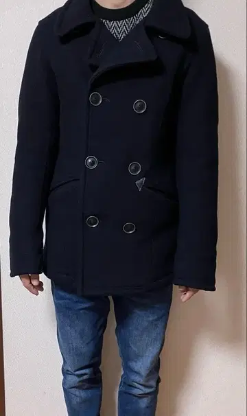 nonnative 네이비 피 코트 사이즈 1