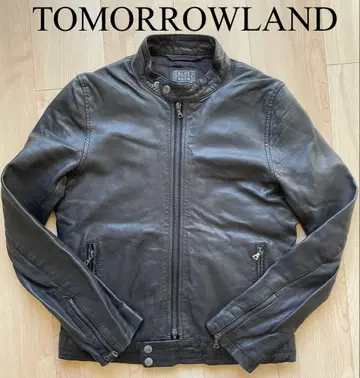 TOMORROWLAND 투모로우랜드 블루 워크 가죽 재킷