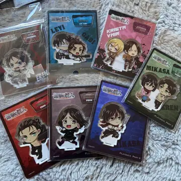 진격의 거인 플레이백 아크릴 스탠드 세트