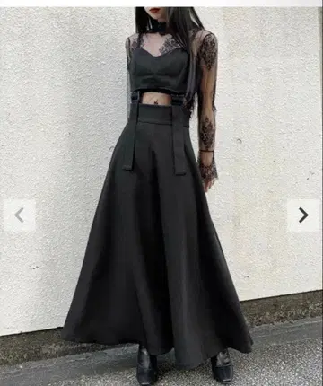 LVEU 뷔스티에 플레어 원피스 셋업