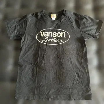 vanson 블랙 T셔츠 M