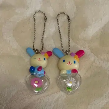 산리오 마스코트 우사하나 키링