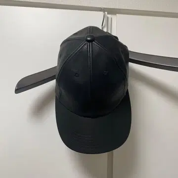 KIJIMA TAKAYUKI 가죽 캡 블랙