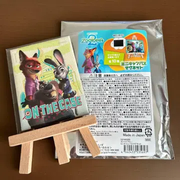 주토피아 ON THE CASE 미니 캔버스 마그넷