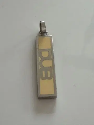 DUB 로고 925 스털링 실버 펜던트