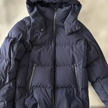 [ maruhati ] BACK NUMBER 네이비 다운 자켓 L