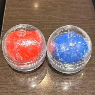 B'z 가챠가챠 릴렉세이션 하트 파랑 빨간색 2종 세트