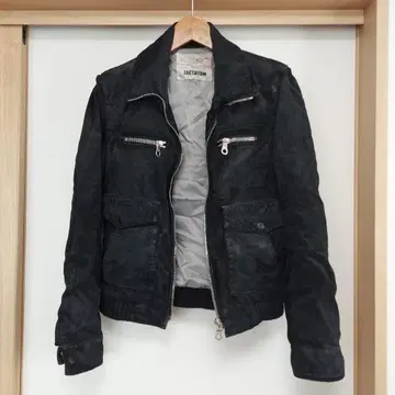 FACTOTUM 안료 코팅 벨벳 블루종