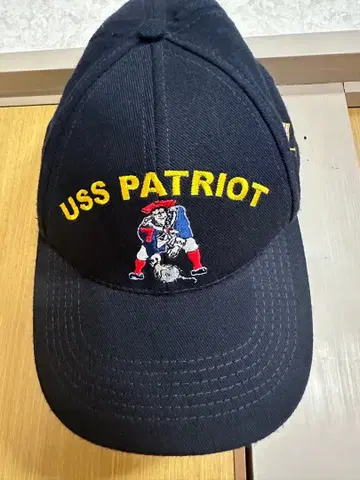 90s USA USS Patriot MCM-7 Cap