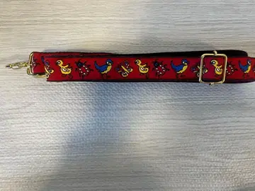 페이러 x 레피앙 리본 하이디 숄더 스트랩 레드