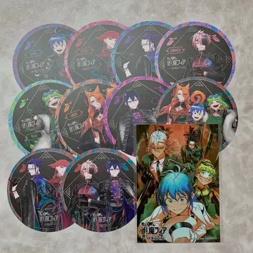 마계의 살인마! 이리마 군 마피아 애니카페 코스터 컴플리트 세트