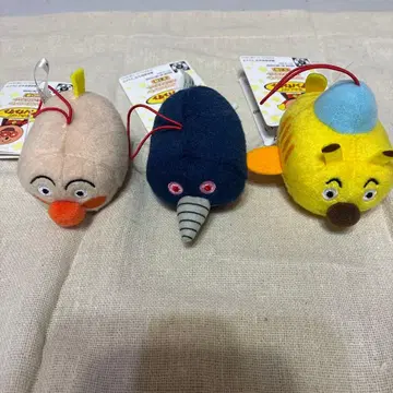 호빵맨 마스코트 키링 스트랩 컴프 3개 세트