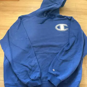 Champion 파랑 후드티 콘 후디 슈퍼 후디