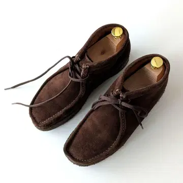 Padmore&Barnes P404 스웨이드 6 다크 브라운