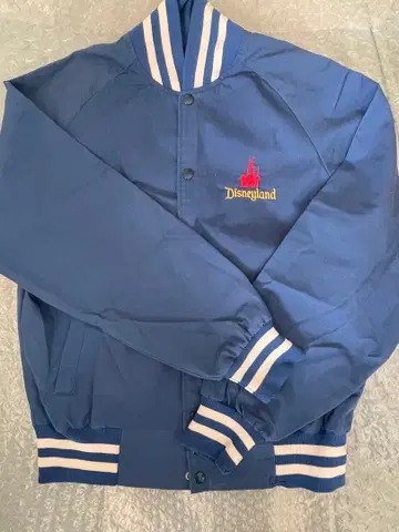레트로 디즈니 빈티지 Disneyland 점퍼 네이비