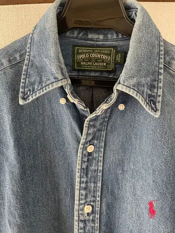 POLO COUNTRY 데님 셔츠 S 사이즈