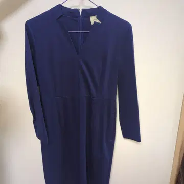 UNITED ARROWS 네이비 V넥 원피스